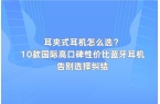 口碑性价比蓝牙耳机告别选择纠结耳夹式耳机